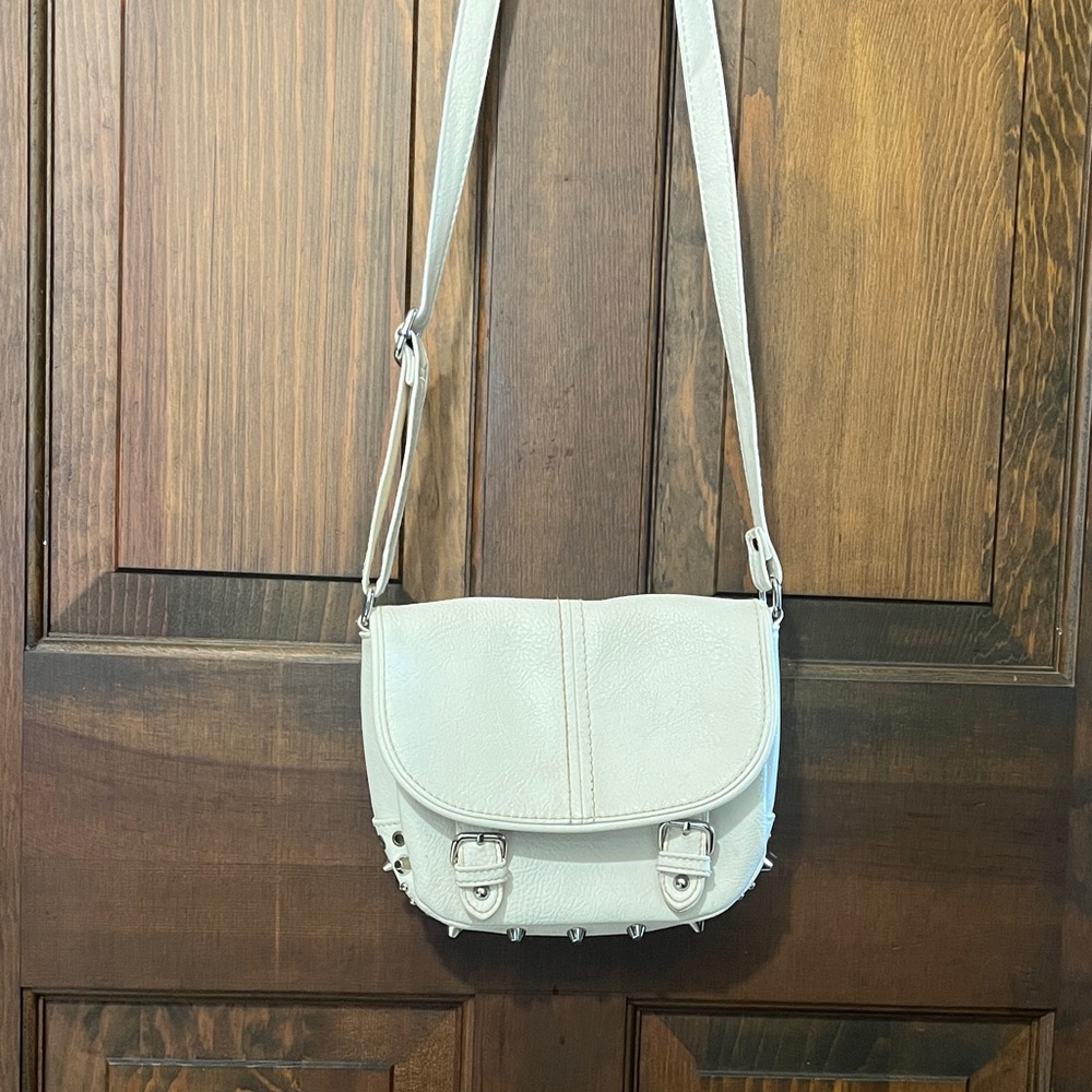 Aeropostale Cream Crossbody Bag
